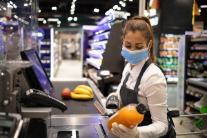 food retail worker